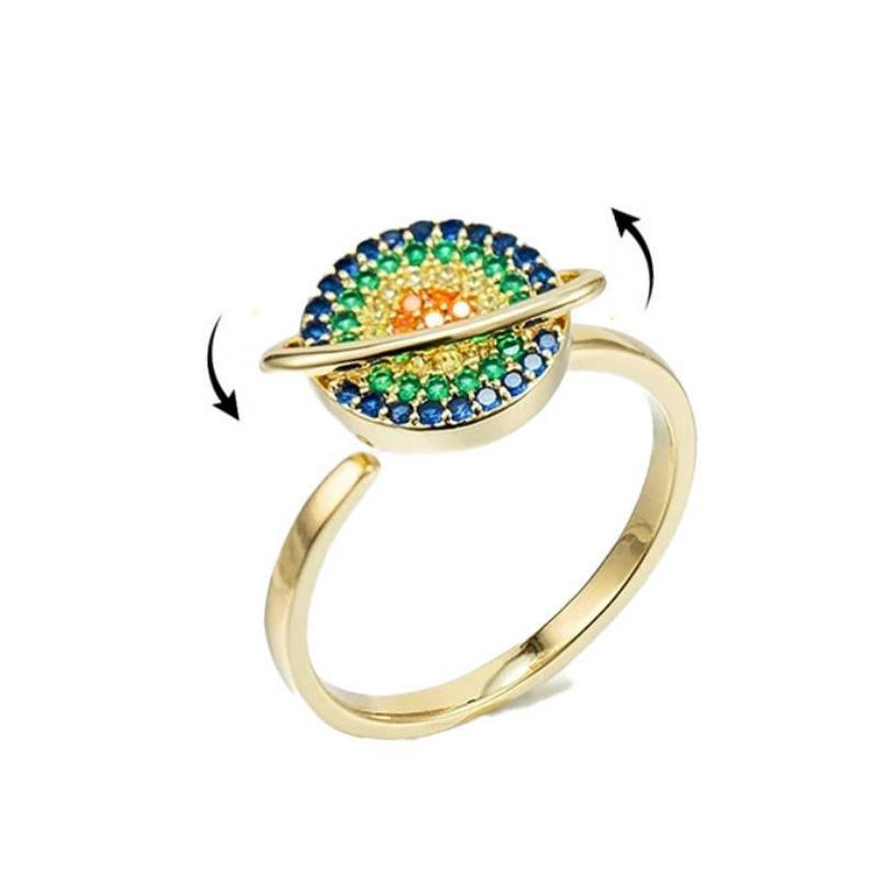Aline | Anello Orbitale Elegante Anti-Stress