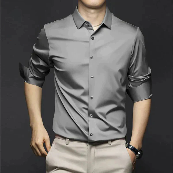 Marius | Camisa Ajustada Hombre – Estilo Chic y Desenfadado