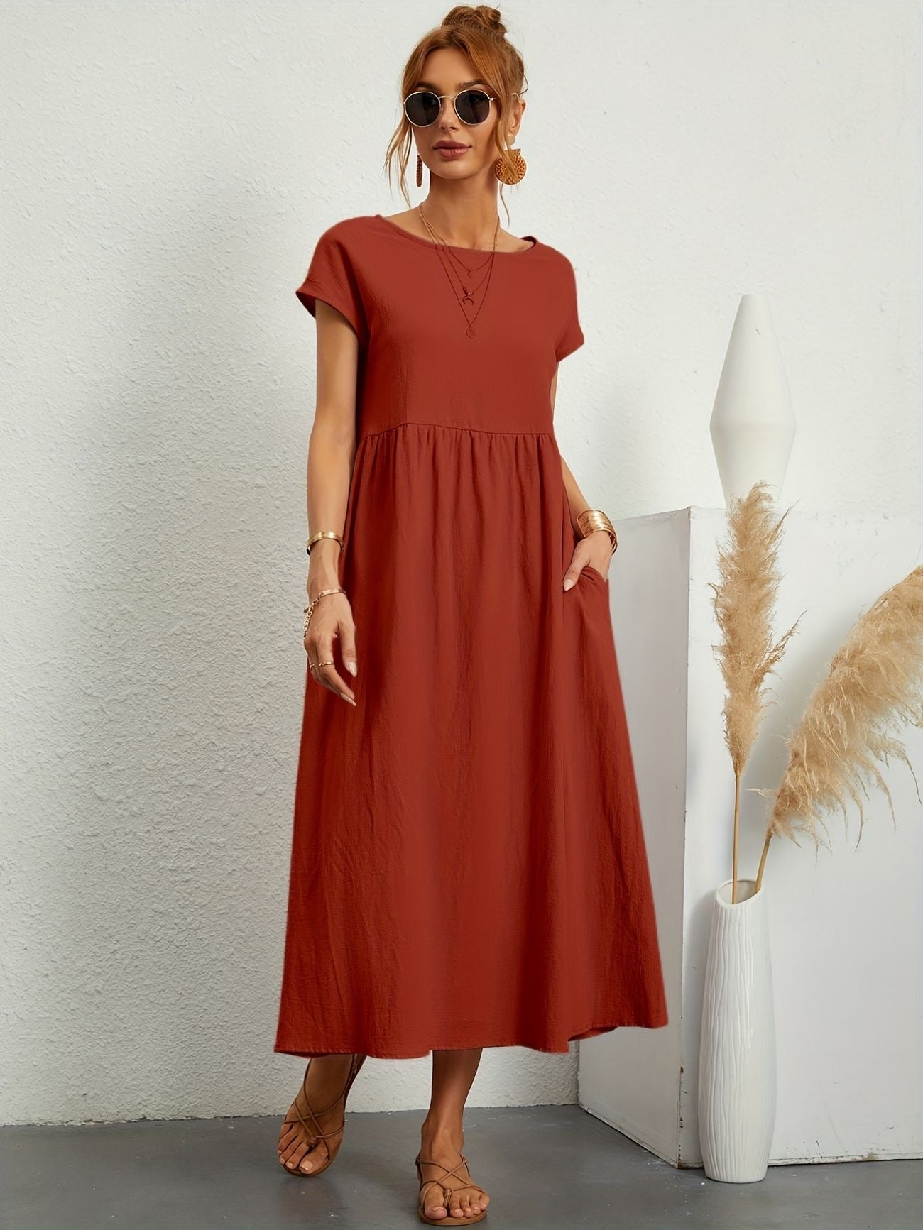 Elsa | Robe Longue Femme Pour Une Élégance Décontractée