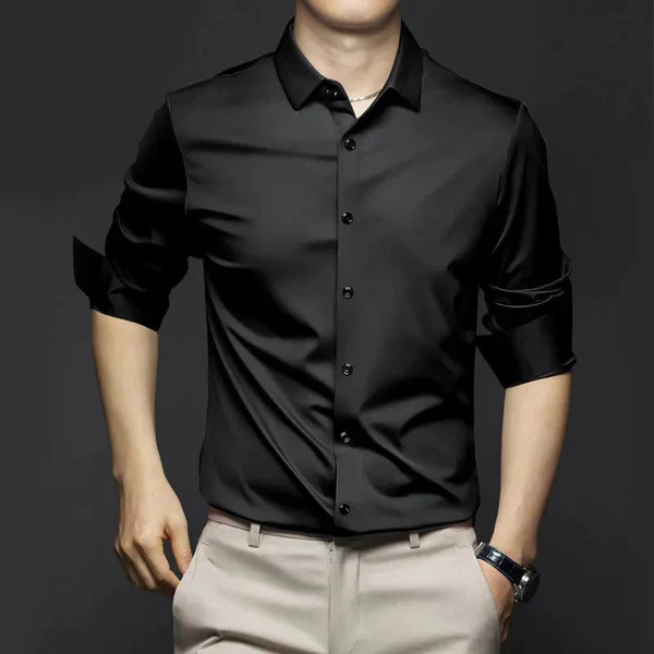 Marius | Camisa Ajustada Hombre – Estilo Chic y Desenfadado