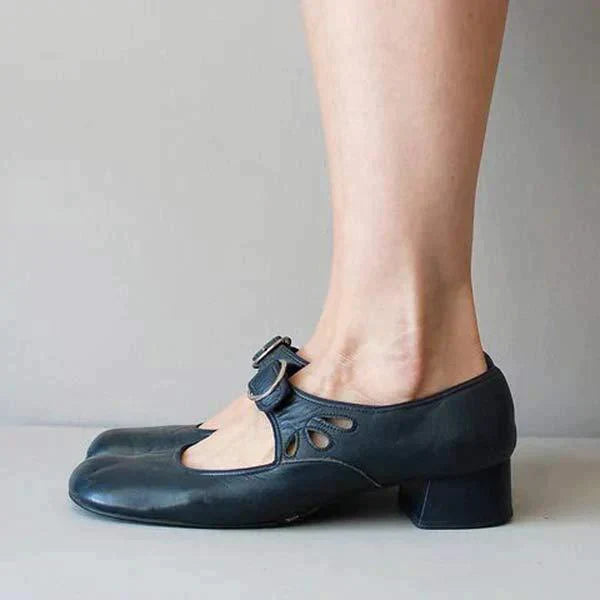 Séraphine | Pantofi cu brâu pentru femei – Stil retro și rafinat