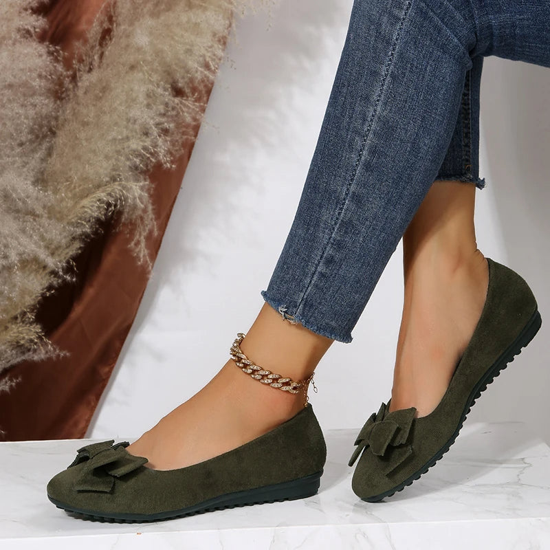 Cassandre | Bailarinas Con Nudo Mujer – Estilo Chic y Tendencia