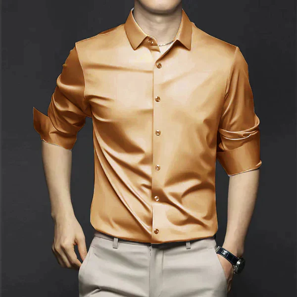 Marius | Camisa Ajustada Hombre – Estilo Chic y Desenfadado