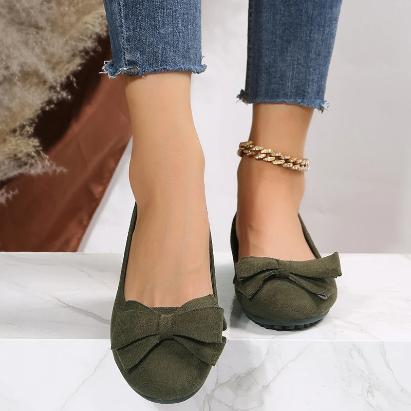Cassandre | Bailarinas Con Nudo Mujer – Estilo Chic y Tendencia