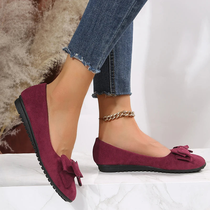Cassandre | Bailarinas Con Nudo Mujer – Estilo Chic y Tendencia