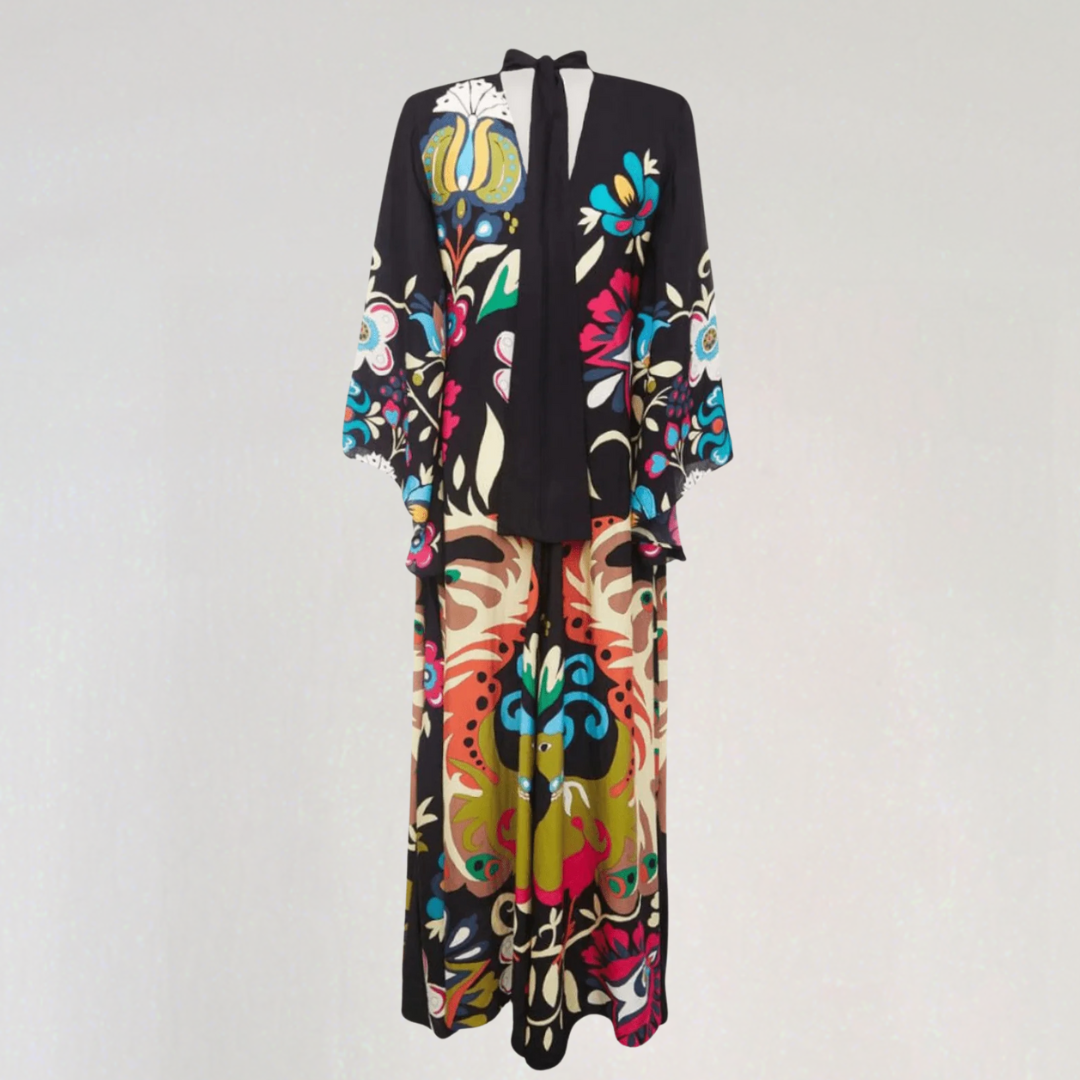 Djamila | Maxi Kaftan Bohém Ruha – Lazán Elegáns és Légies