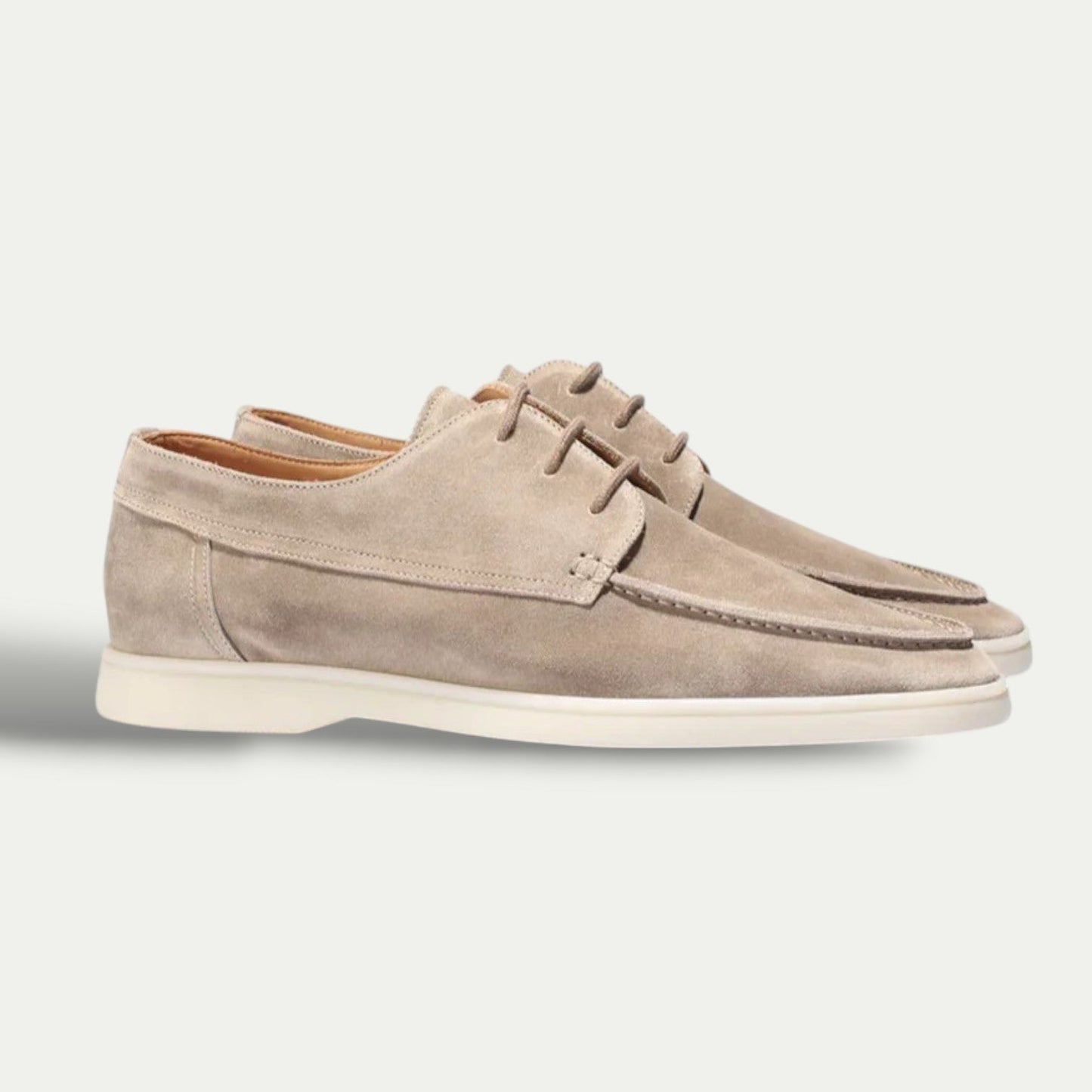 Louis| Scarpe Casual – Mocassini in Camoscio con Lacci Raffinati