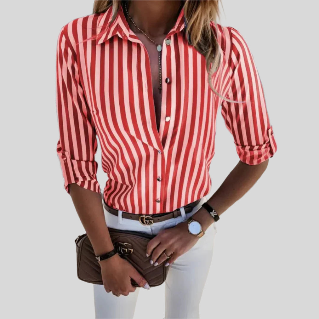 Slimane | Chic and Lightweight Striped Shirt
