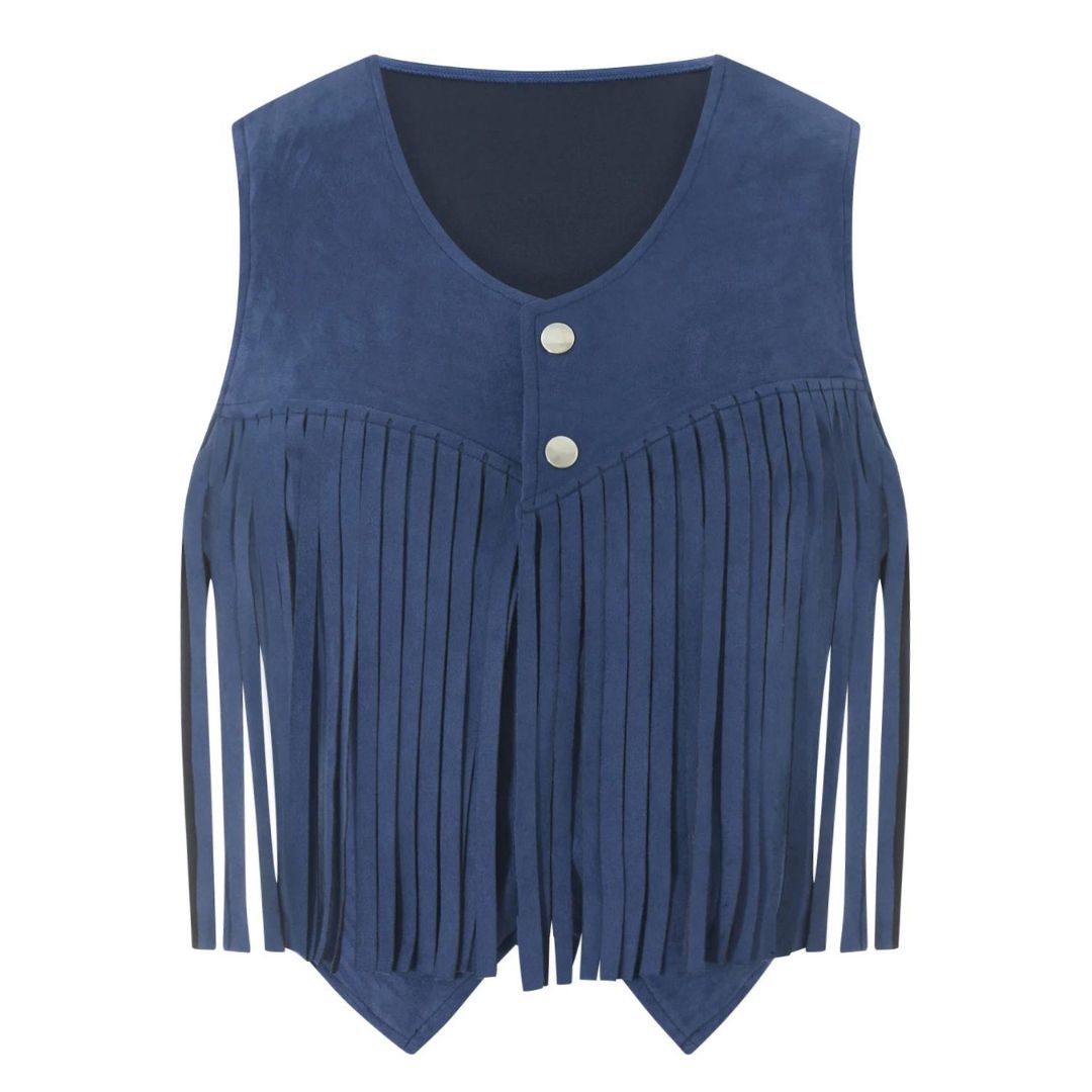 Eva | Veste Courte Sans Manches – Look Western Et Tendance
