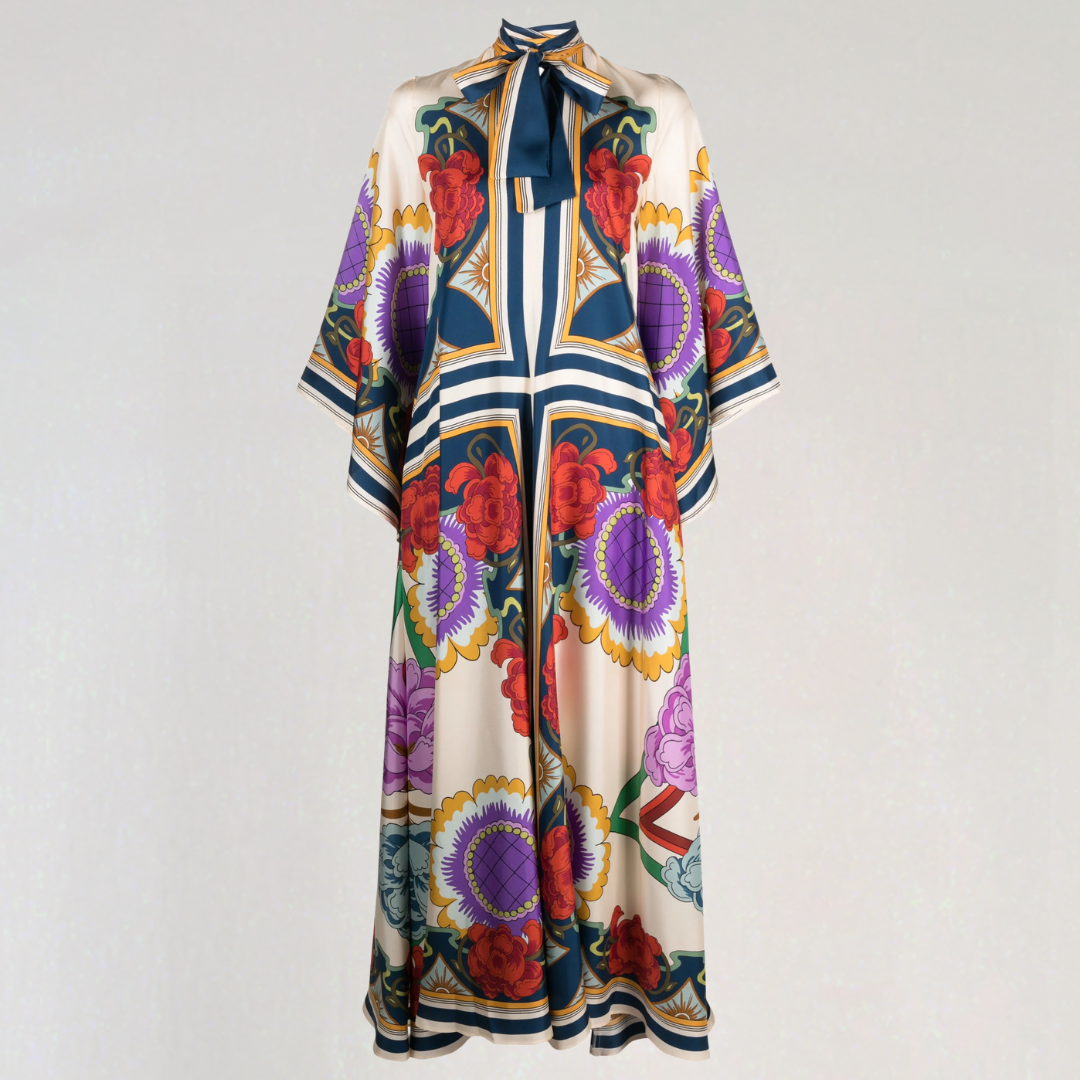 Djamila | Maxi Kaftan Bohém Ruha – Lazán Elegáns és Légies