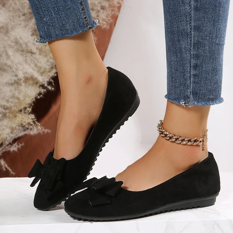 Cassandre | Bailarinas Con Nudo Mujer – Estilo Chic y Tendencia
