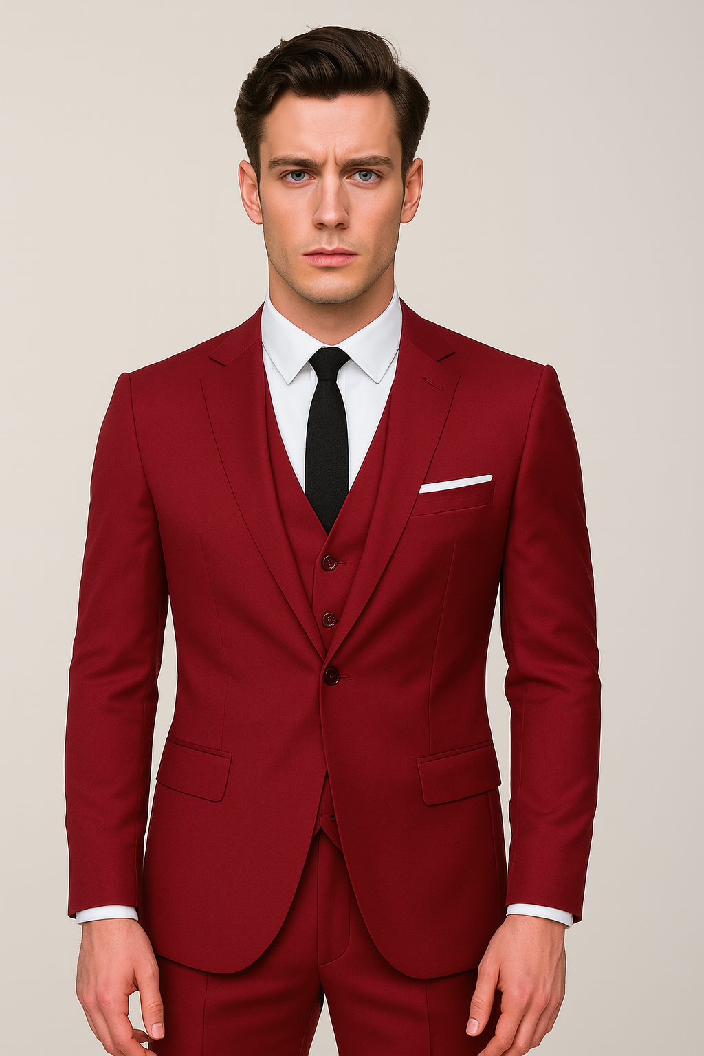 Dylan | Set Trei Piese Ajustate Pentru Bărbați – Distincție Asigurată