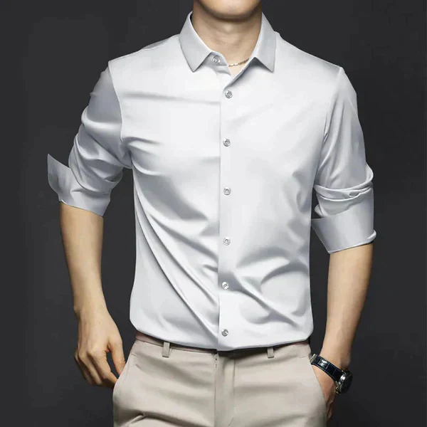 Marius | Camisa Ajustada Hombre – Estilo Chic y Desenfadado
