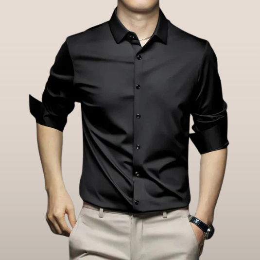 Marius | Camisa Ajustada Hombre – Estilo Chic y Desenfadado
