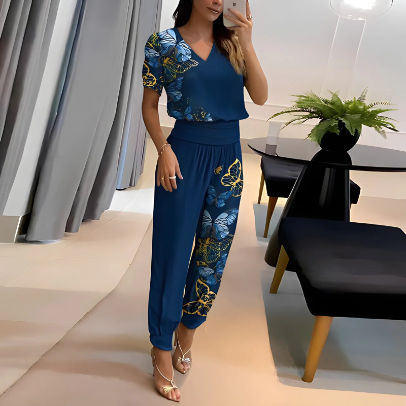 Clara|Elegáns Öltöny Felső és Nadrág