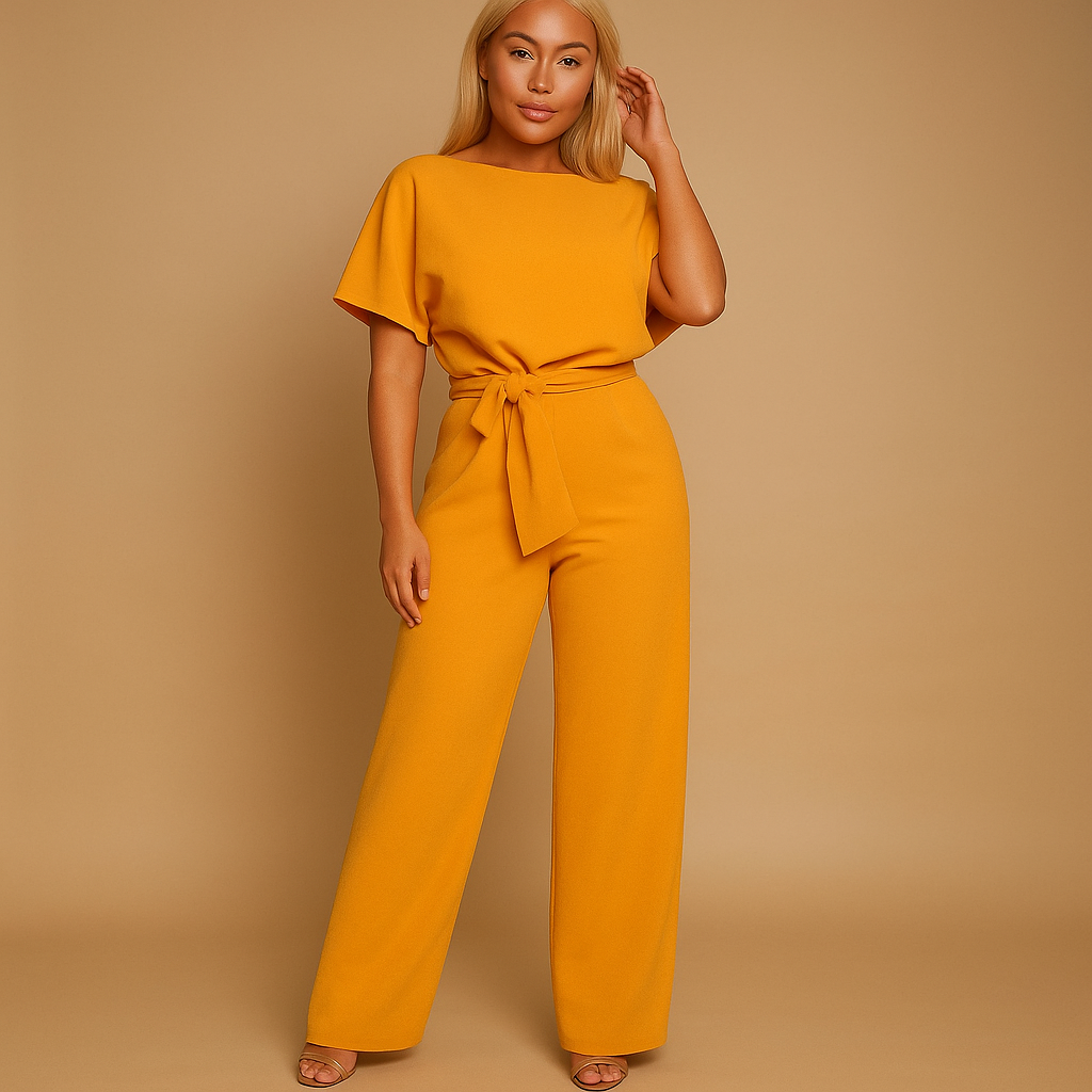 Séraphine | Jumpsuit med detalj i midjan 