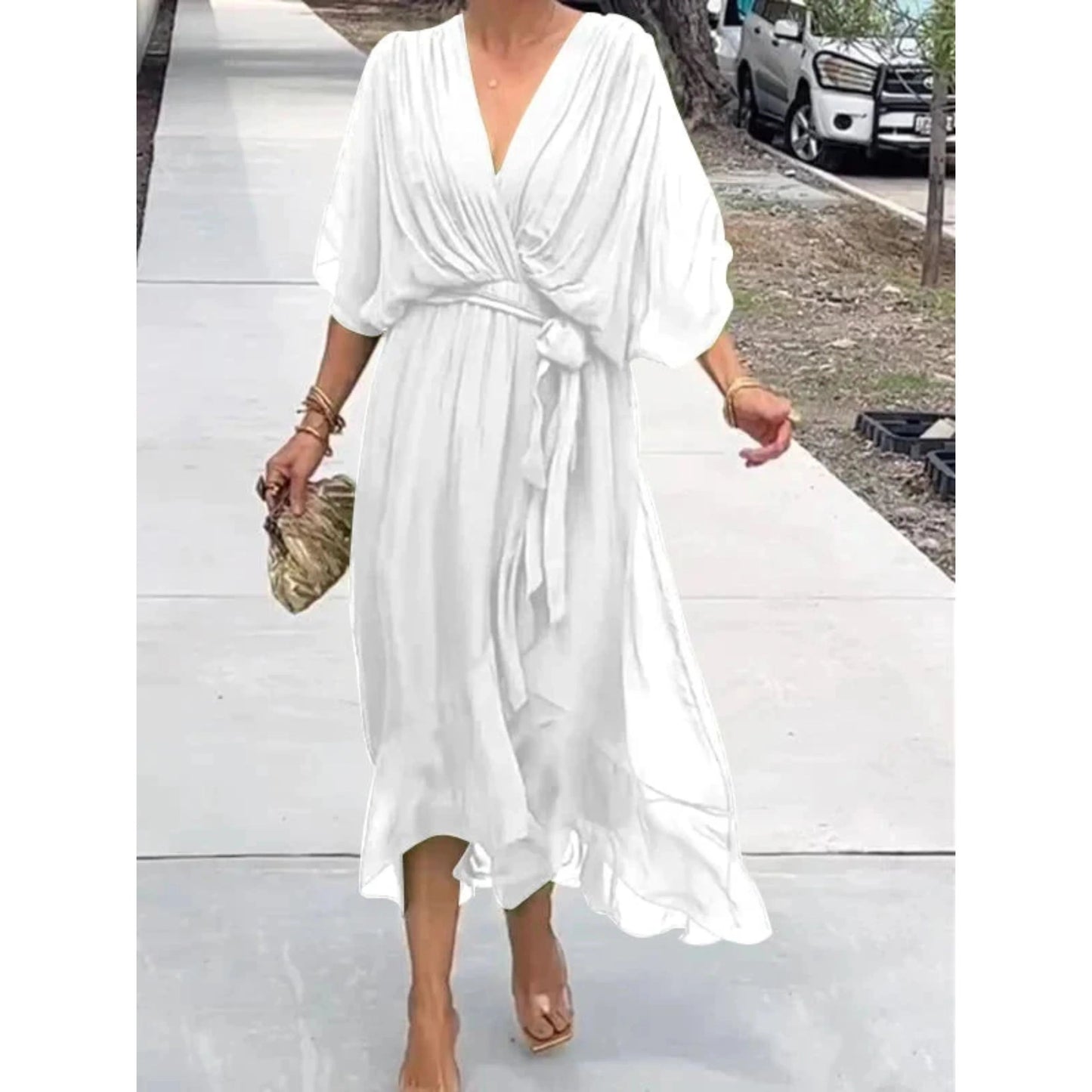 Annabelle | Robe Portefeuille – Coupe Légère Et Fluide