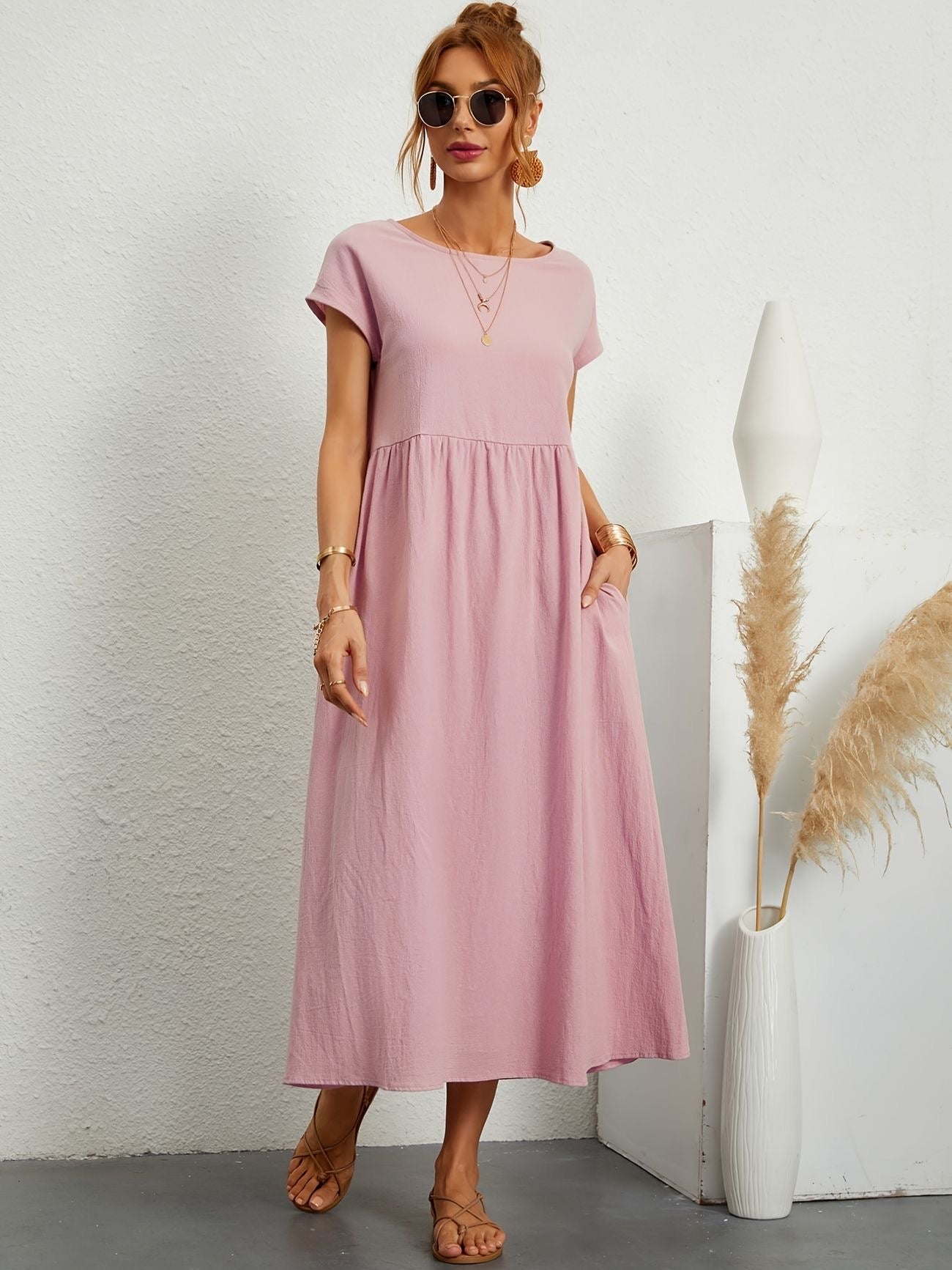 Elsa | Robe Longue Femme Pour Une Élégance Décontractée