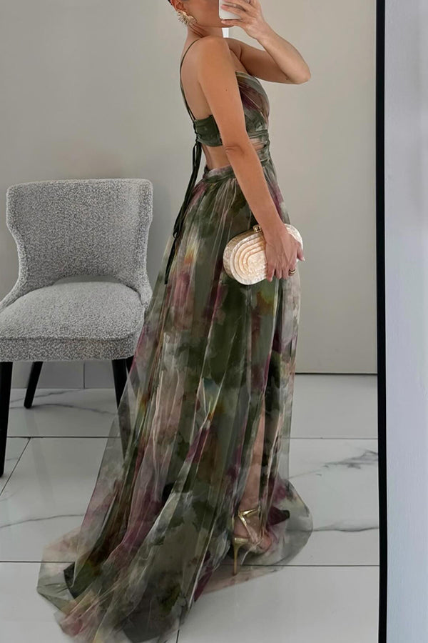 Samira | Dlouhá Letní Šaty – Květinová Čerstvost a Romantický Styl 