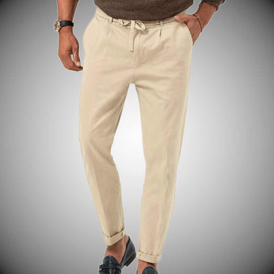 William | Pantalon Bărbați Cu Cordon – Versatil, Relaxat Și Trendy 