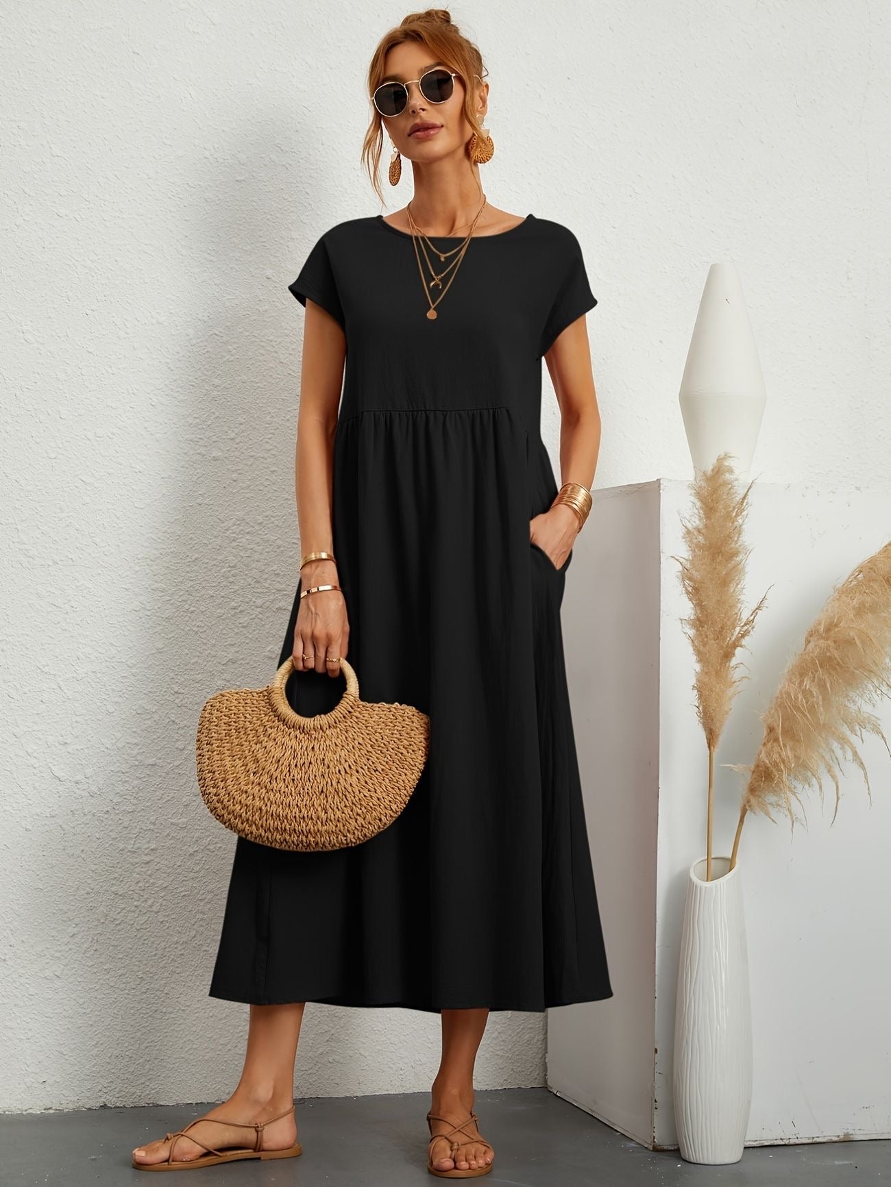 Elsa | Robe Longue Femme Pour Une Élégance Décontractée