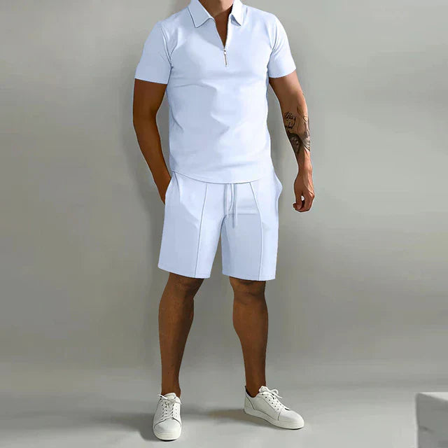 Brayan | Sett med polo og shorts for menn 