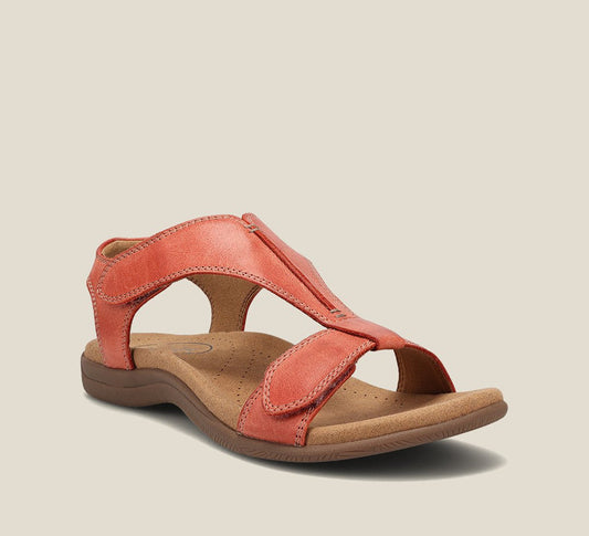 Lina | Sandaler Dam Med Bred Rem – Perfekta För Sommaren 