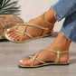 Ruth | Flade Krydsede Sandaler – Simplicitet, Lethed Og Stil 