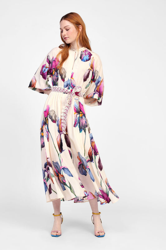 Maïa | Robe Longue Imprimée – Élégance Florale Et Allure Fluide