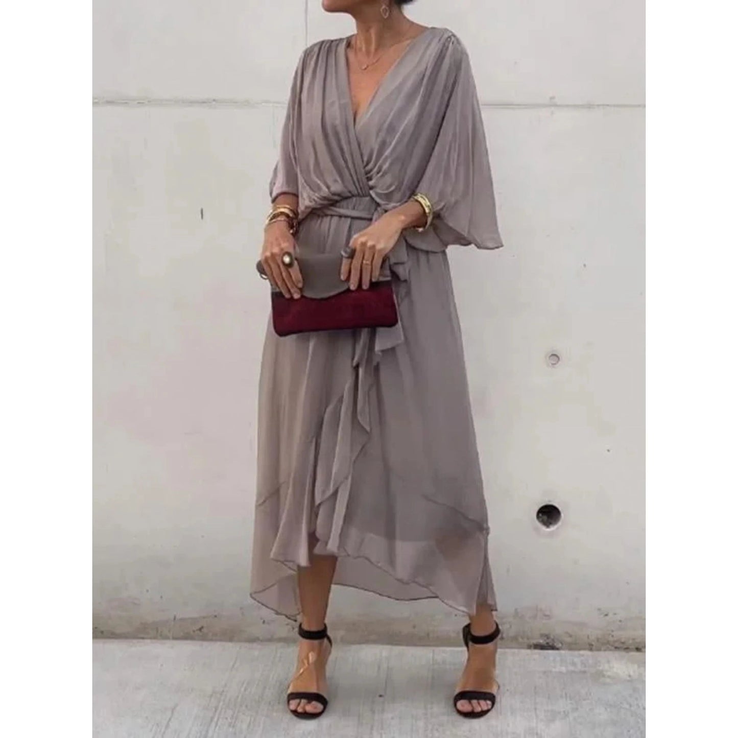 Annabelle | Robe Portefeuille – Coupe Légère Et Fluide