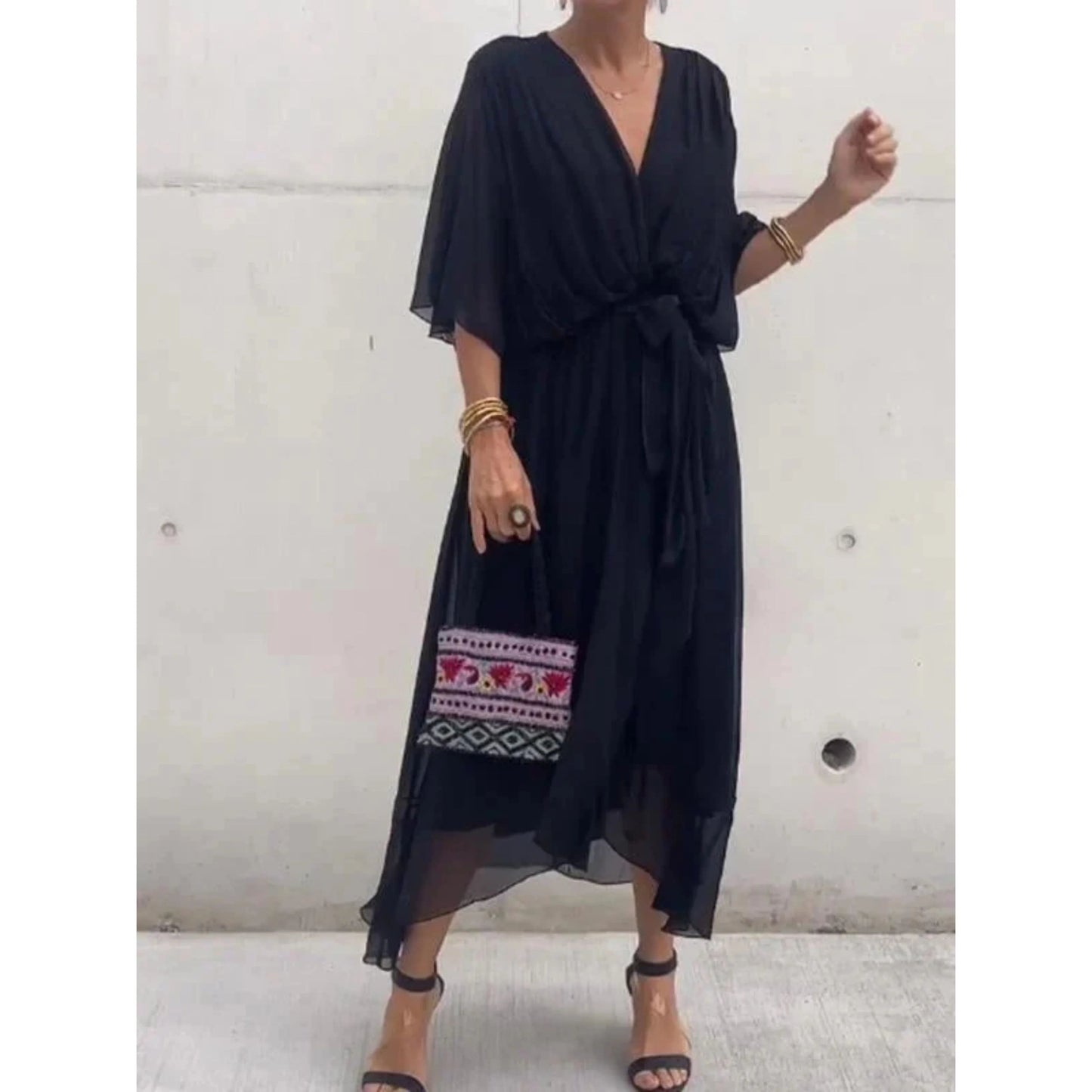 Annabelle | Robe Portefeuille – Coupe Légère Et Fluide