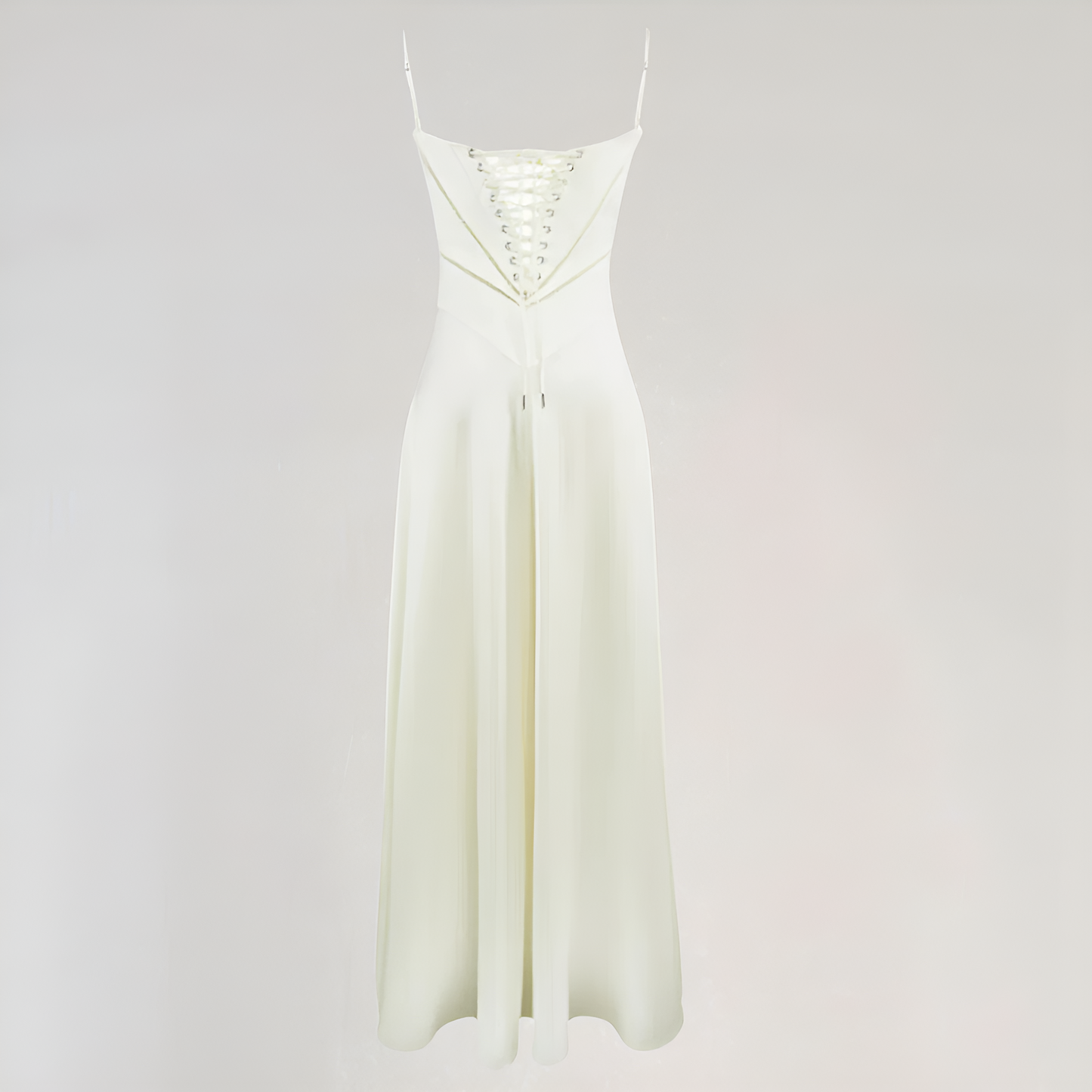 Ibtissam | Rochie Lungă Elegantă – Spate Corset Și Siluetă Sublimă 