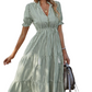 Freja | Vestido Bohemio Chic a Rayas 