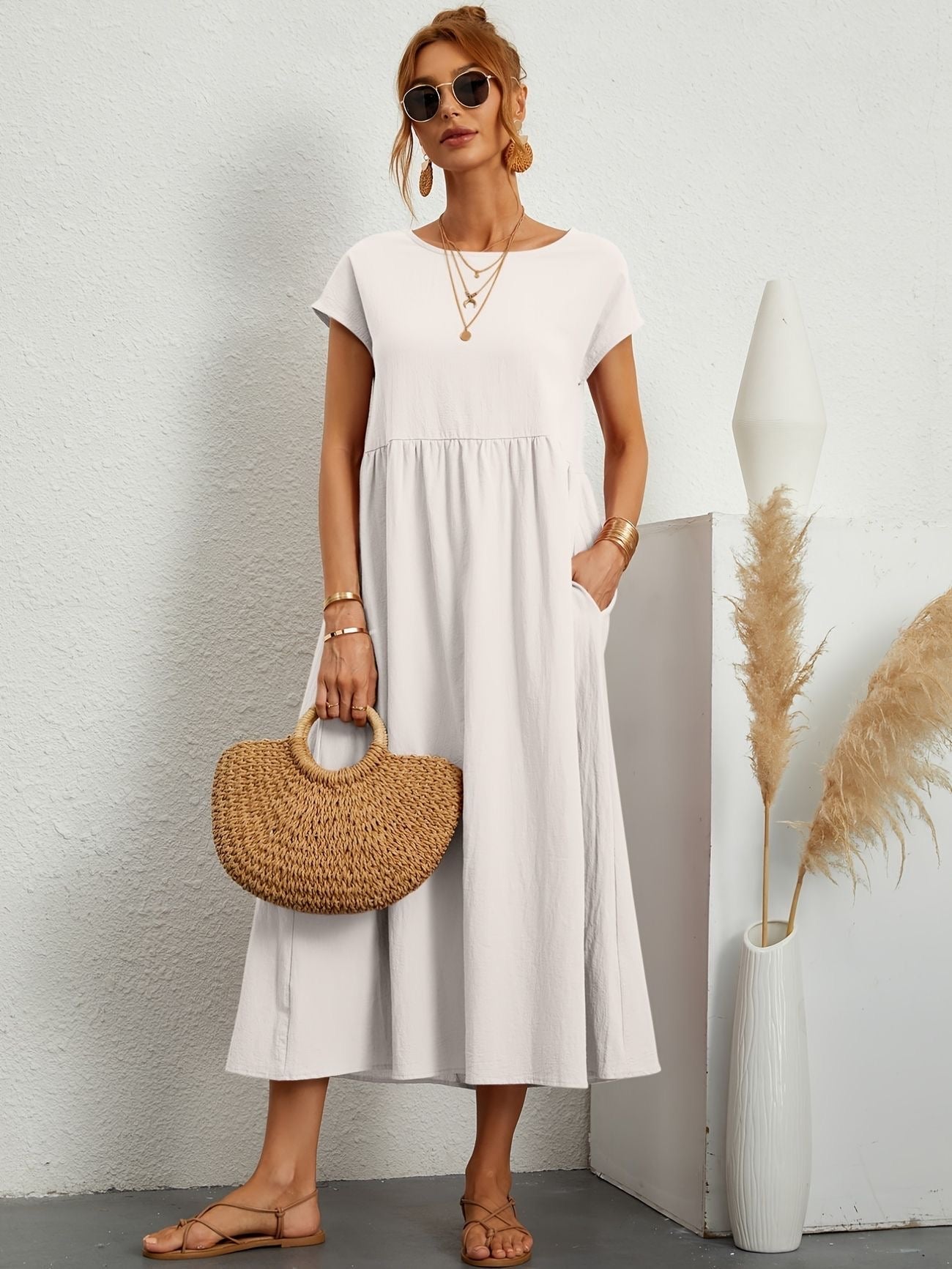 Elsa | Robe Longue Femme Pour Une Élégance Décontractée