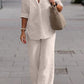 Léana | Elegantní uvolněný outfit – Čisté linie a zaručený komfort 