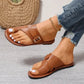 Louise | Sandaler med Kryssrem – Eleganse og Enkelhet for Sommeren 