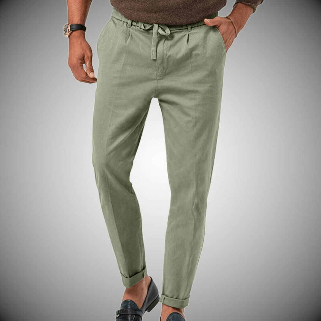 William | Pantalon Bărbați Cu Cordon – Versatil, Relaxat Și Trendy 