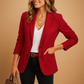 Elise | Farvet blazer med lange ærmer og elegant snit 