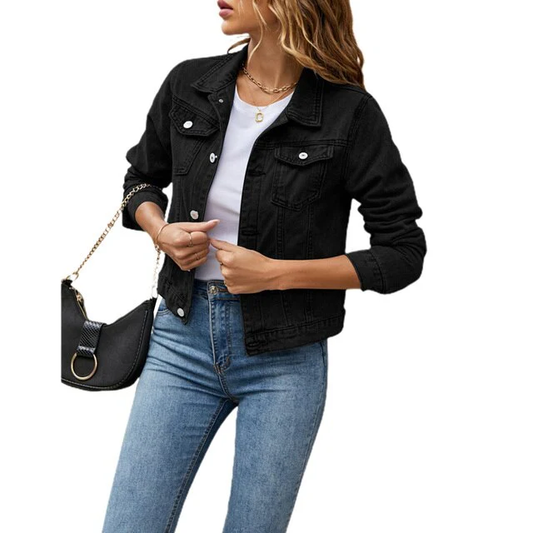 Julie | Kort Jakke Dame – Trendy og Urban Stil 
