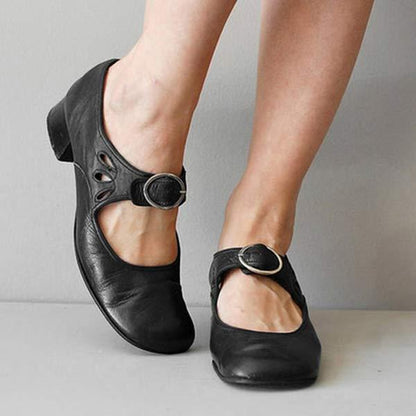Séraphine | Pantofi cu brâu pentru femei – Stil retro și rafinat 