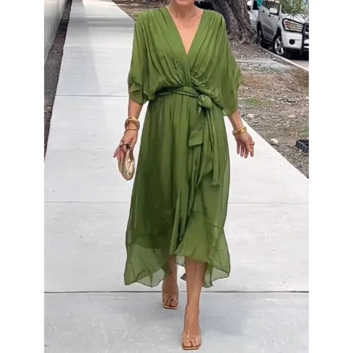 Annabelle | Robe Portefeuille – Coupe Légère Et Fluide