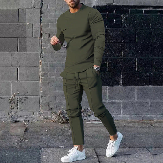 Arnaud | Herre Langermet T-skjorte – Urban og Trendy Stil 