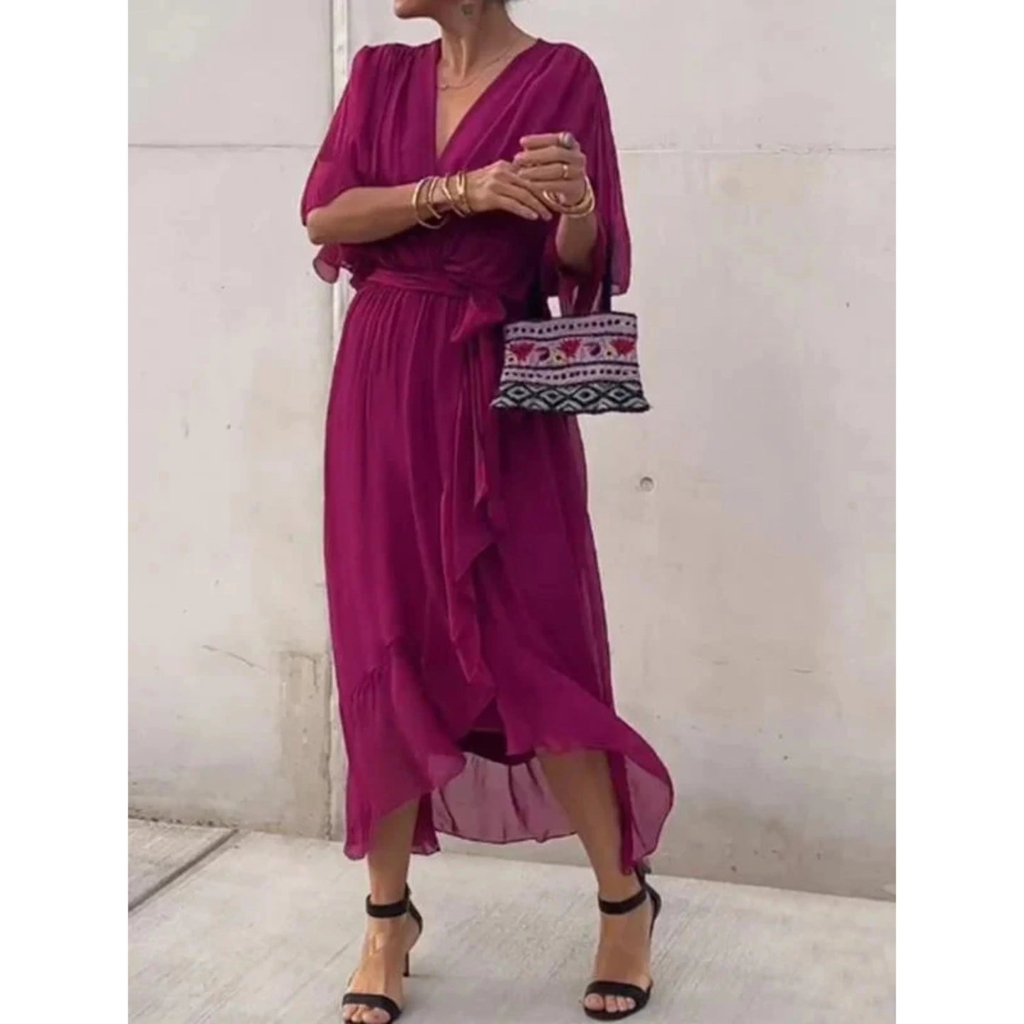 Annabelle | Robe Portefeuille – Coupe Légère Et Fluide