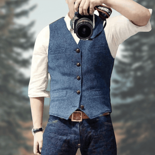 Alvin | Chaleco Ajustado Sin Mangas Para Un Look Chic 