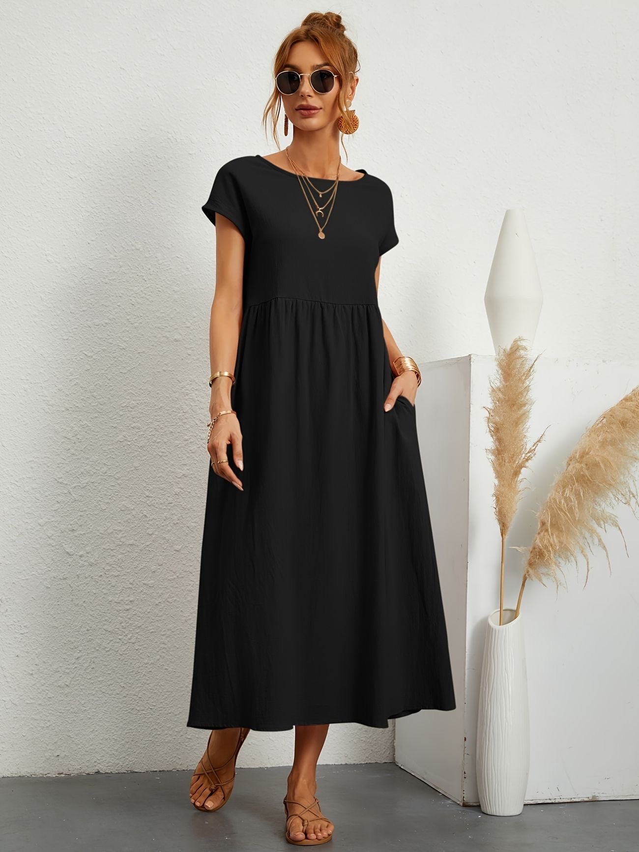 Elsa | Robe Longue Femme Pour Une Élégance Décontractée