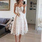 Livia | Midi-Bustierkleid – Strukturierte Eleganz und Weiblichkeit 