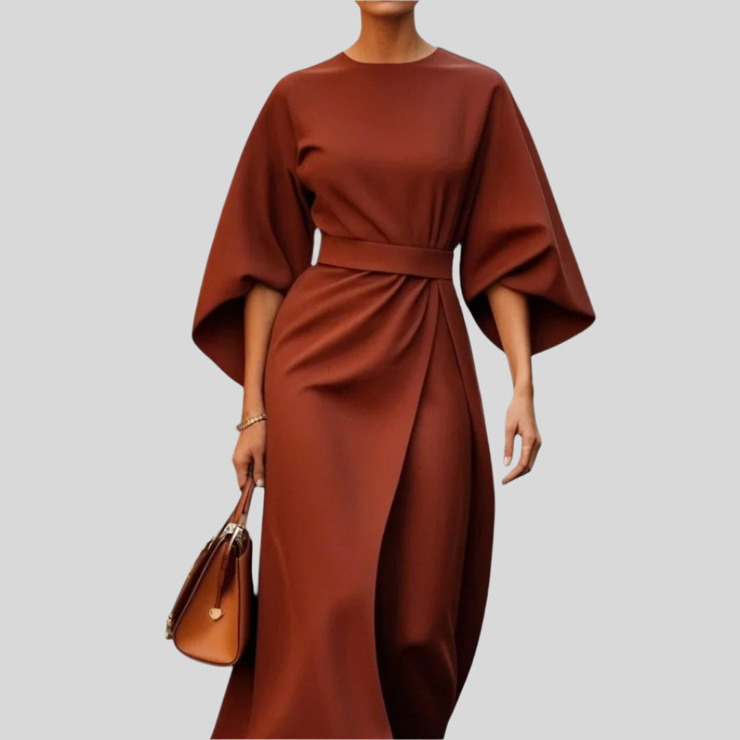 Émile | Abito da Sera Elegante per Donna a Maniche Corte 