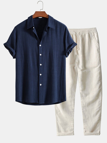 Joseph | Elegant skjorte- og bukse-sett 