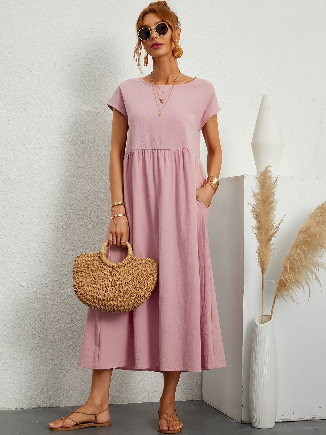 Elsa | Robe Longue Femme Pour Une Élégance Décontractée