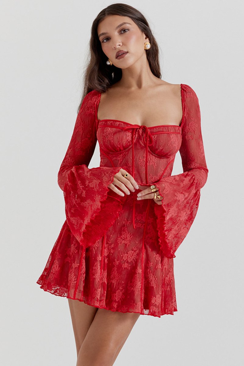Élina | Vintage pitsikorsetti mekko 